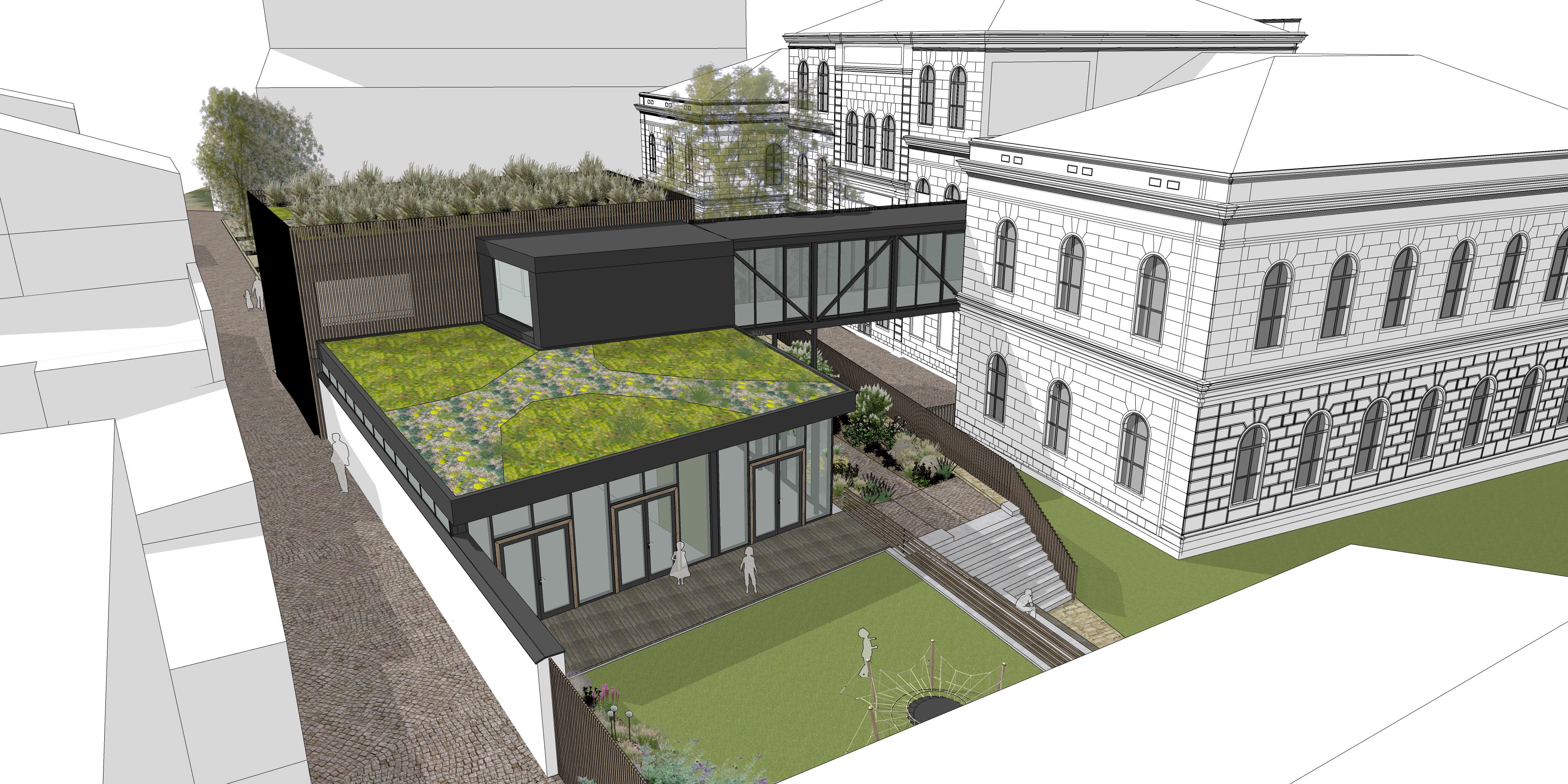 Přístavba ZŠ Hradební Broumov