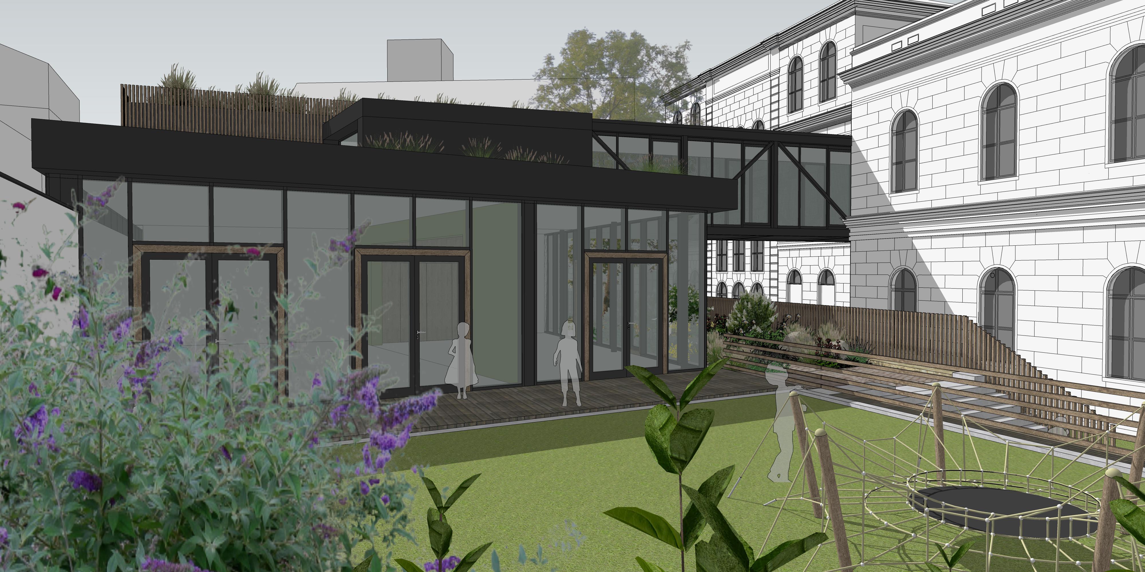 Přístavba ZŠ Hradební Broumov