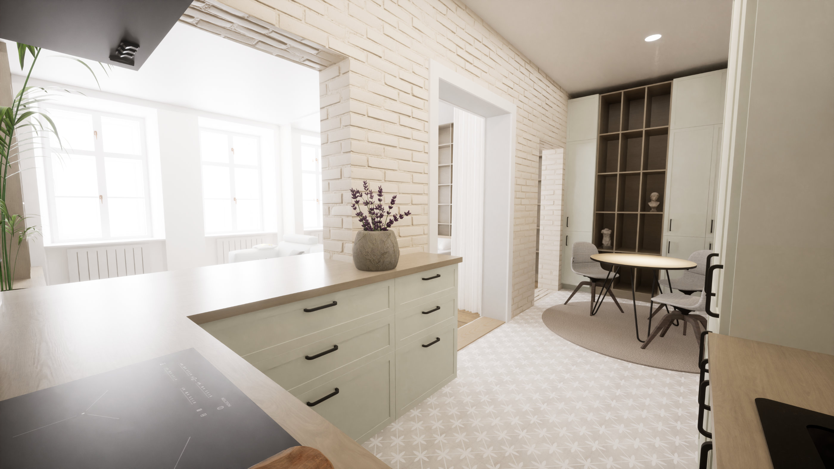 Rekonstrukce bytového domu Broumov