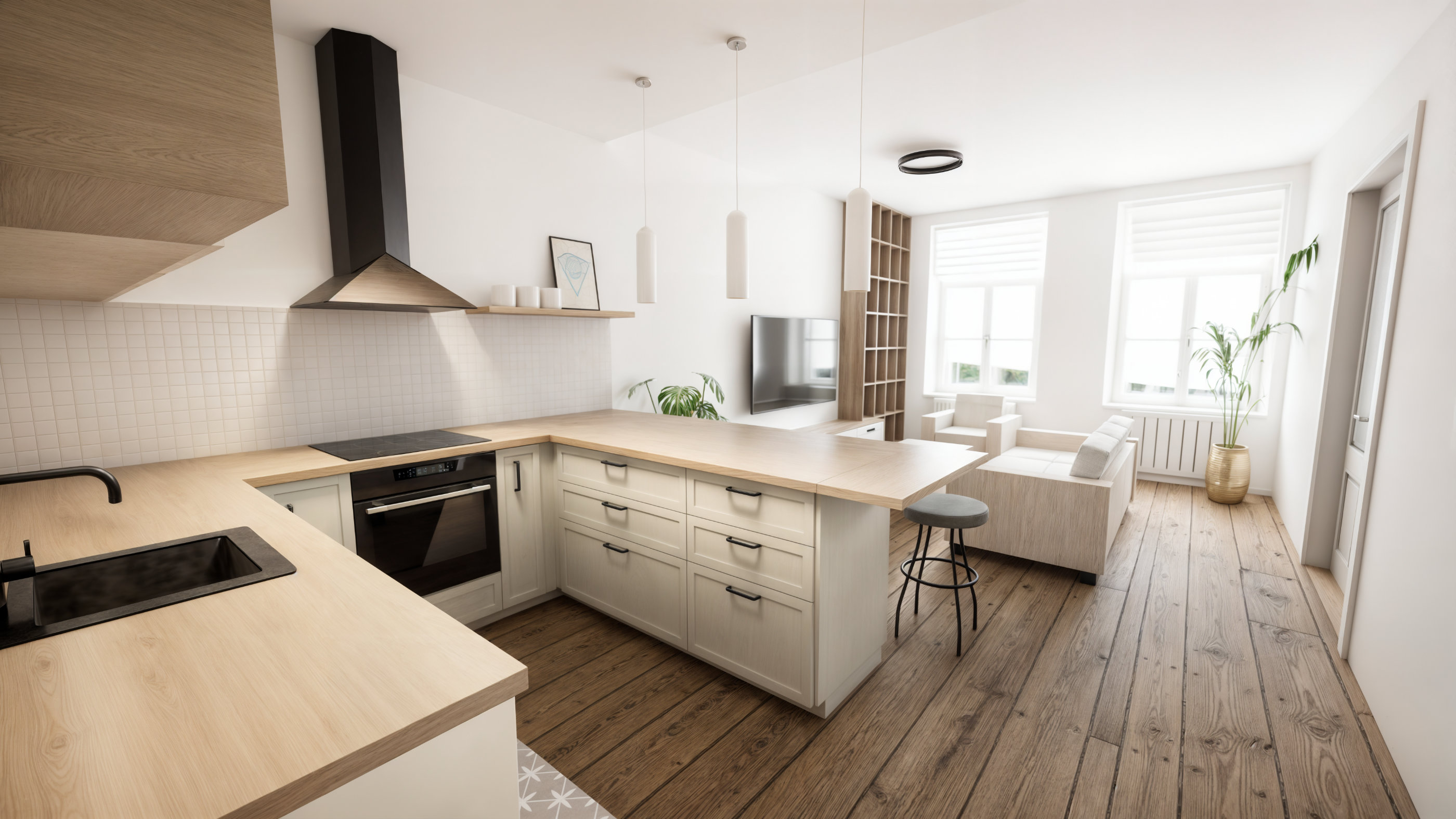 Rekonstrukce bytového domu Broumov