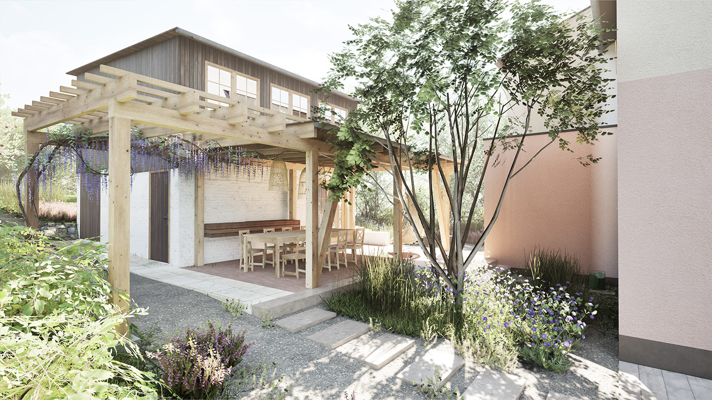 Zahrada s altánem – Velké Poříčí